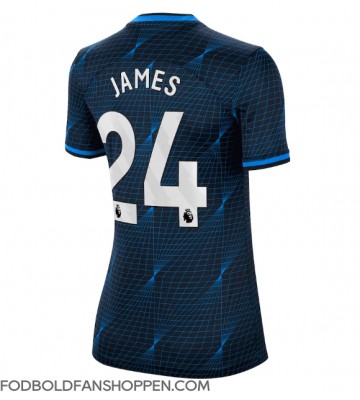 Chelsea Reece James #24 Udebanetrøje Dame 2023-24 Kortærmet